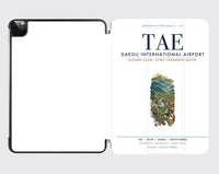 Thumbnail for Daegu International Airport (TAE) design on white ipad tablet case