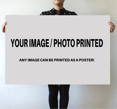 Custom Image aviation themed poster, premium poster paper.