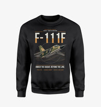 Thumbnail for F-111F Aardvark design on black sweatshirt