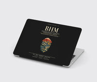 Thumbnail for Birmingham-Shuttlesworth International Airport (BHM) design on black MacBook case