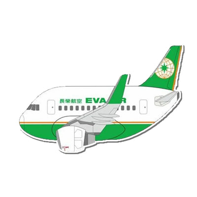 EVA AIR Airbus A320 Airplanes sticker, Wide 6cm (2.3inches)