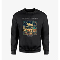 Thumbnail for VINTAGE G4090 - The Desert Stopover - Designed Sweatshirts design on black