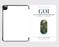 Thumbnail for Goa International Airport Dabolim (GOI) design on white ipad tablet case