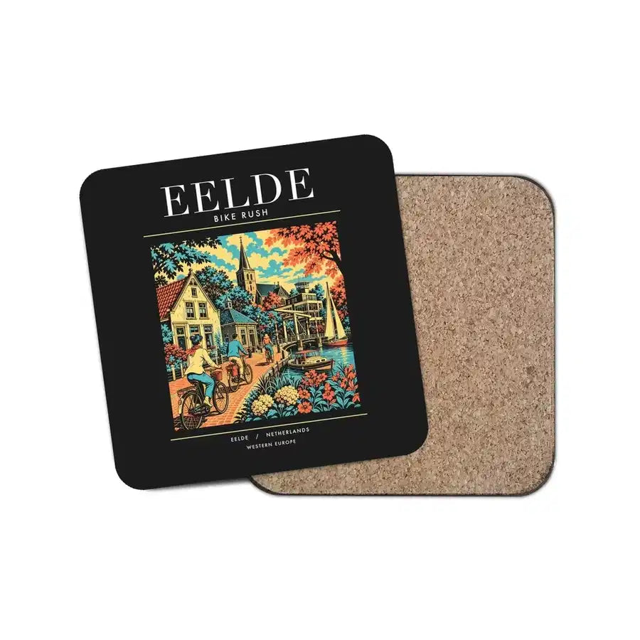 EELDE - Poster - Coaster - Black