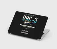 Thumbnail for DHC-3 Otter design on black MacBook case
