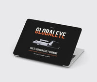 Thumbnail for Saab GlobalEye design on black MacBook case