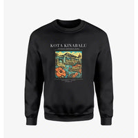 Thumbnail for KOTA KINABALU - Poster - Sweatshirt - Black