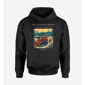 Single-Side Printing — The Snowshoe Rescue Double-Side Hoodie
