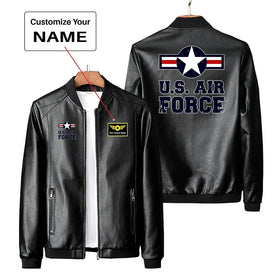 US Air Force PU Leather Jackets