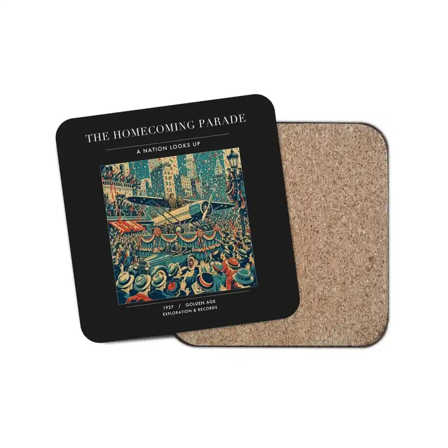 The Homecoming Parade - Designed Coasters design on black 1-piece