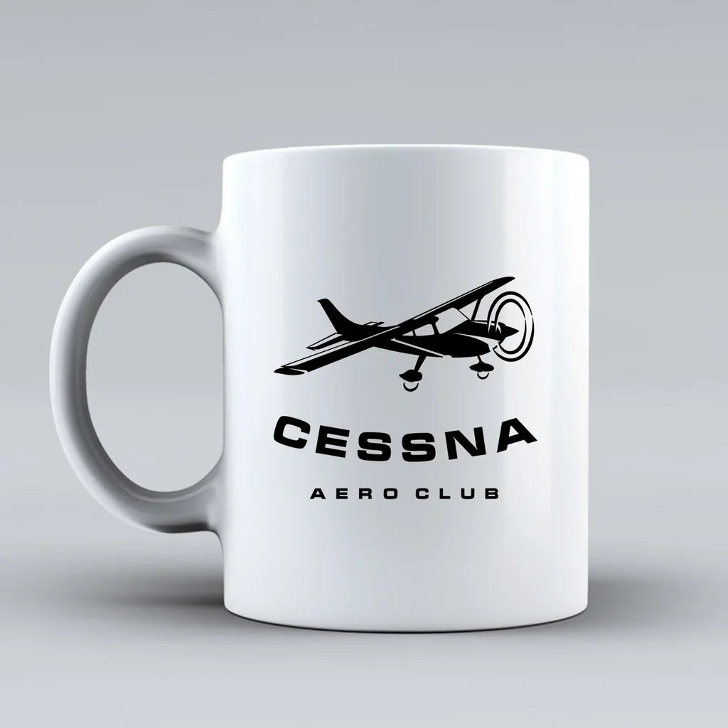 Customisable Cessna Aeroclub Mug - view 2