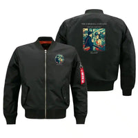 Thumbnail for VINTAGE G4380 - The Farewell Gate Kiss - Bomber Jacket design on black