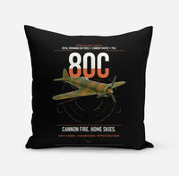 Thumbnail for IAR 80C design on black pillow