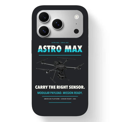 Freefly Astro Max Case design on black iphone case