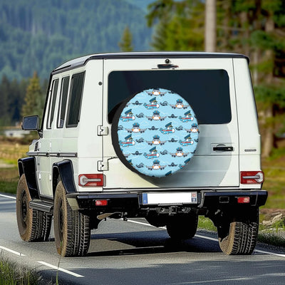 Cartoon & Funny Airplanes 2 Tire Cover