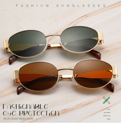 Unisex Polarized Oval aviation Top Gun-themed product in premium build.