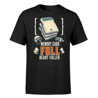 Thumbnail for SIGNAL 445 - Memory Card Full Heart Fuller - Premium T-Shirt design on black premium t shirt