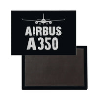 Thumbnail for Airbus A350 Plane aviation themed magnet, strong neodymium core.