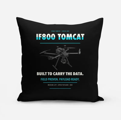 Inspired Flight IF800 Tomcat design on black pillow