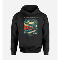 Thumbnail for VINTAGE G4166 - The Hangar Rafters - Premium Hoodie design on black premium