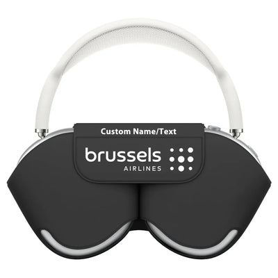Brussels Airlines aviation themed AirPods Max case for AirPods Max.