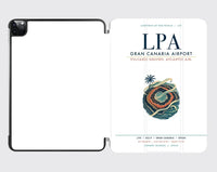Thumbnail for Gran Canaria Airport (LPA) design on white ipad tablet case