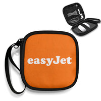 Thumbnail for EasyJet Airlines Portable aviation design portable headphone bag, padded polyester construction.