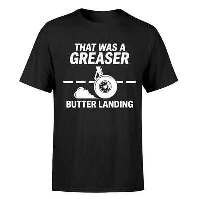 That Was A Greaser aviation t-shirt – Black
