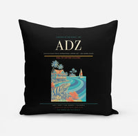 Thumbnail for Gustavo Rojas Pinilla International Airport (ADZ) design on black pillow
