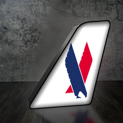 Envoy Air Led Aircraft Tail aviation design on premium acrylic with LED 3D aircraft tail lamp.