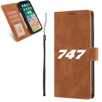 Thumbnail for Boeing 747 Flat Text Leather Samsung S & Note aviation print leather Samsung Galaxy S/Note case, fits Samsung Galaxy S/Note.