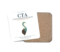 Thumbnail for Catania-Fontanarossa Airport (CTA) design on white 1 piece coaster
