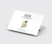 Thumbnail for Heraklion International Airport Nikos Kazantzakis (HER) design on white MacBook case