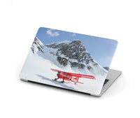Thumbnail for Amazing Snow Airplane aviation design on MacBook case for MacBook.