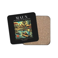 Thumbnail for MAUN - Poster - Coaster - Black