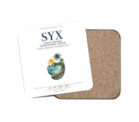 Thumbnail for Sanya Phoenix International Airport (SYX) design on white 1 piece coaster