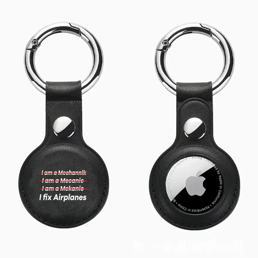 I Fix Airplanes aviation print AirTag case, fits AirTag.