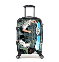 Thumbnail for Don't Worry Thumb Up Captain Cabin Size aviation luggage in durable shell.