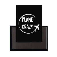 Thumbnail for Plane Crazy aviation design magnet in strong neodymium core.