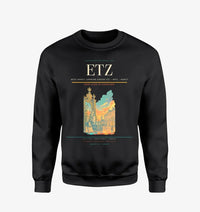 Thumbnail for Metz–Nancy–Lorraine Airport (ETZ) design on black sweatshirt