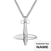 Thumbnail for Customisable Small Airplane Necklace