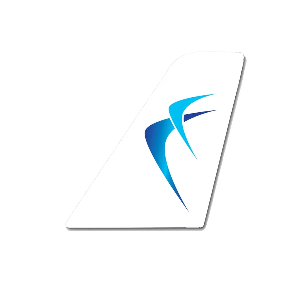 Blue Air aviation design tail sticker in weather-resistant vinyl.