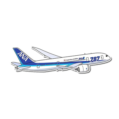 ANA All Nippon Airways Boeing 787 aviation design airplane sticker in weather-resistant vinyl.