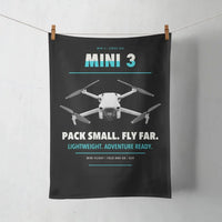 Thumbnail for DJI Mini 3 design on black towel