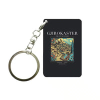 Thumbnail for GJIROKASTER - Poster - Key Chain - Black