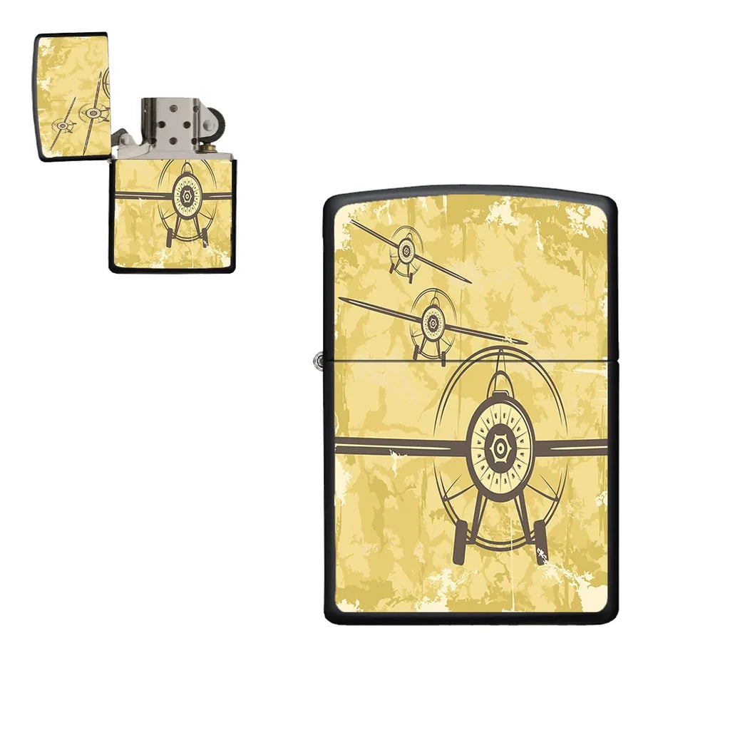 Super Vintage Propeller aviation metal lighter in premium metal alloy.