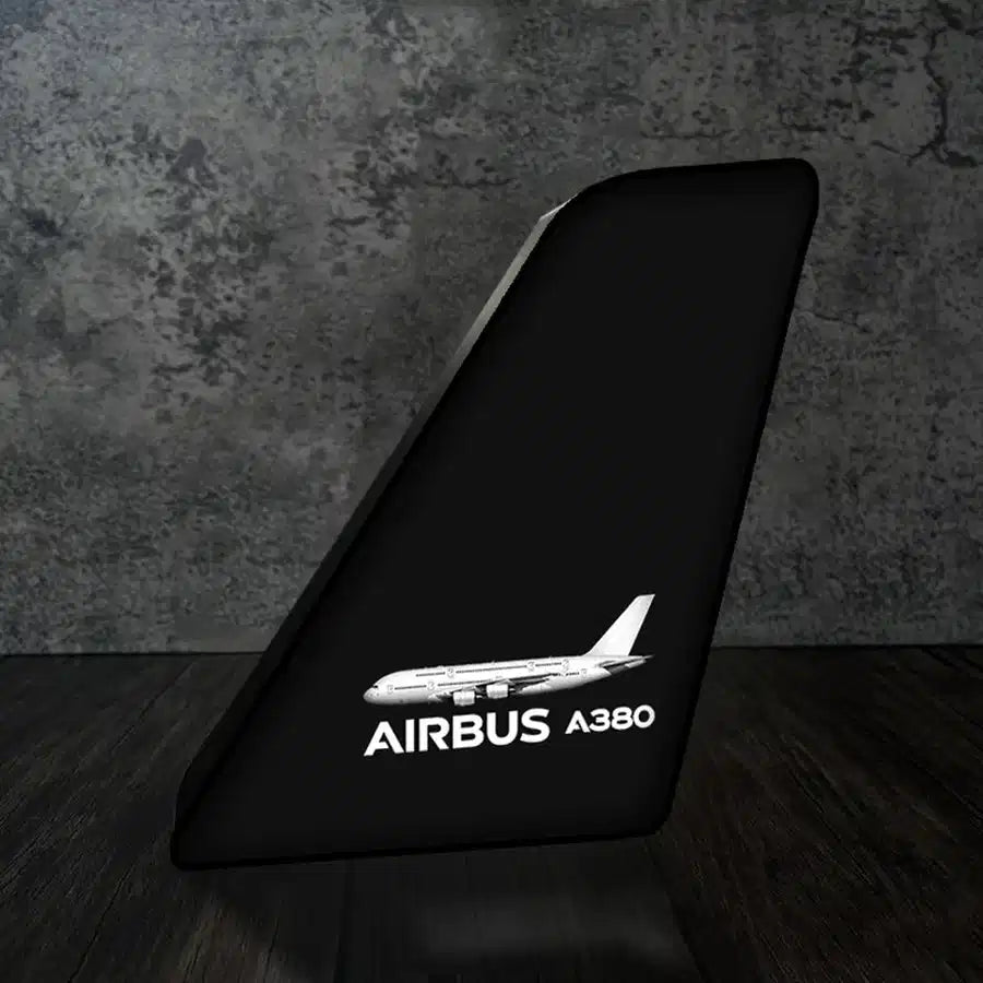 The Airbus A380 Led Aircraft Tail aviation art 3D aircraft tail lamp in premium acrylic with LED.