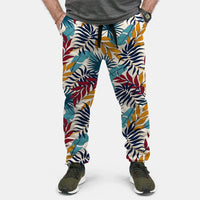 Thumbnail for Super Leafs aviation design on soft cotton blend 3D-printed sweatpants.
