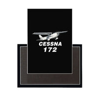 Thumbnail for The Cessna 172 aviation design magnet in strong neodymium core.