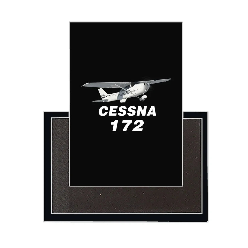 The Cessna 172 aviation design magnet in strong neodymium core.